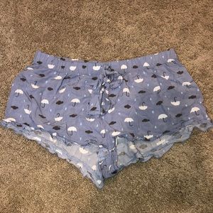 Rainy pajama shorts